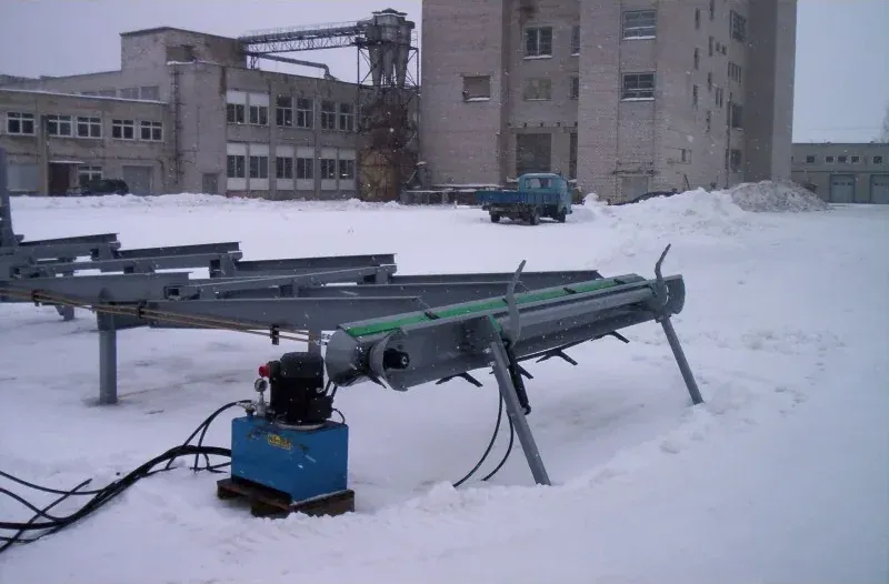 Photograph of Feed deck for firewood