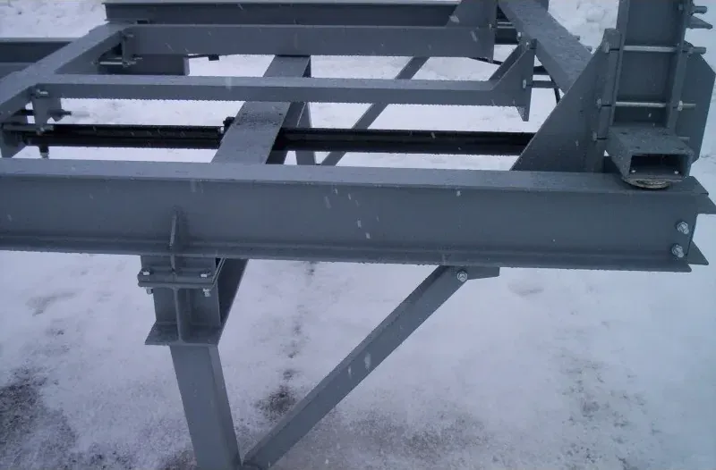 Photograph of Feed deck for firewood