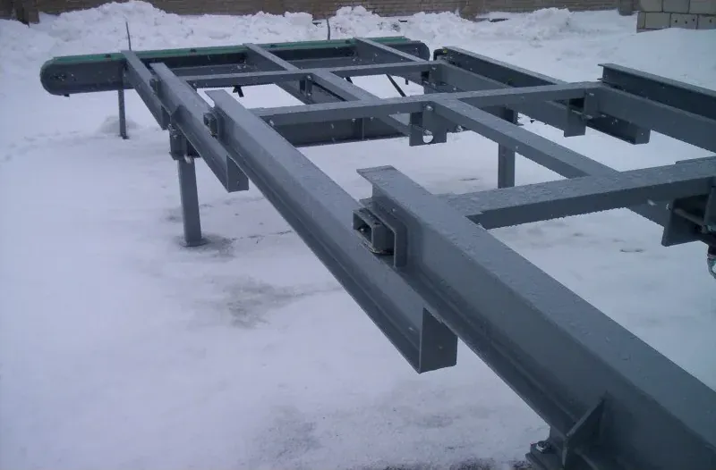 Photograph of Feed deck for firewood